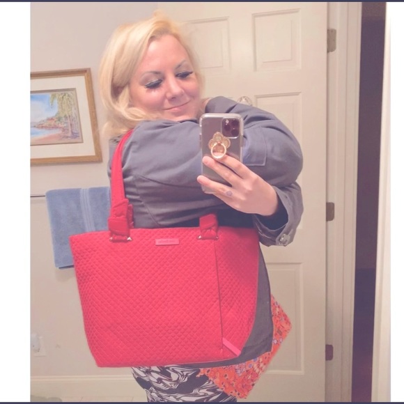 Vera Bradley Hadley East West Tote Pink - 2 items - Picture 12 of 12